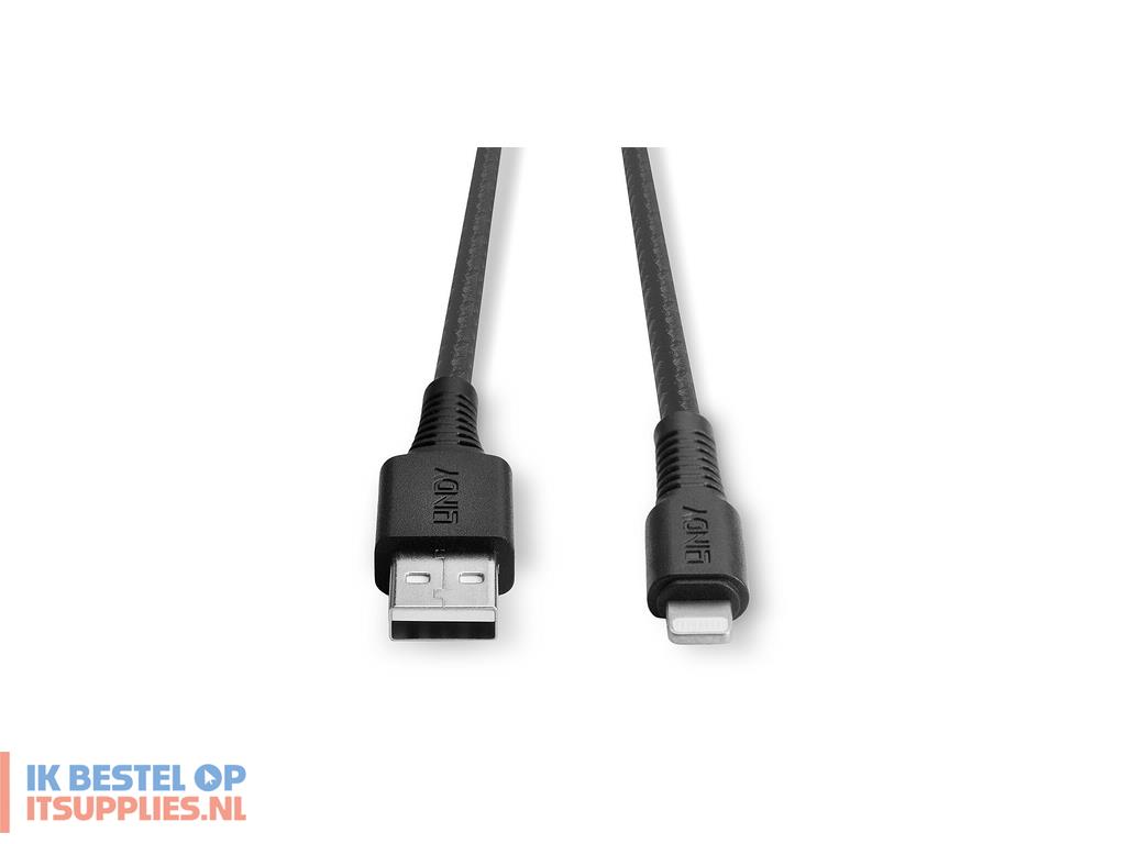 1623523-lindy_31290_lightning-kabel_0-5_m_zwart