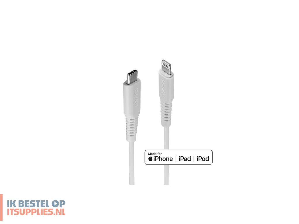 1629919-lindy_31315_lightning-kabel_0-5_m_wit