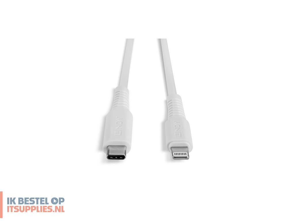 1641425-lindy_31315_lightning-kabel_0-5_m_wit