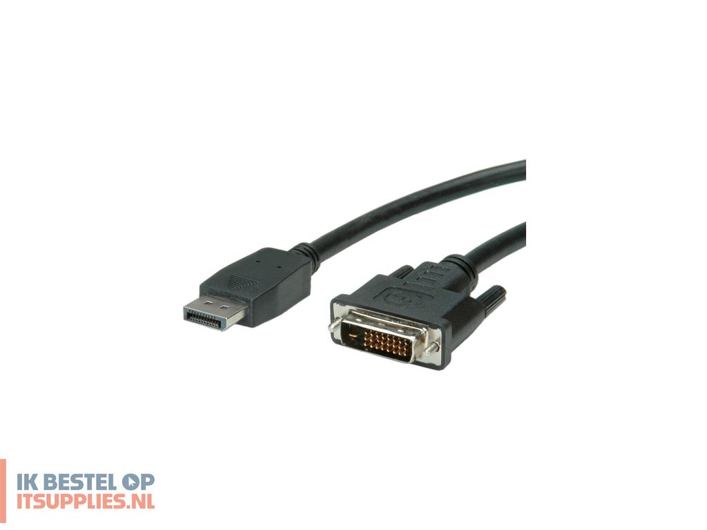 1831077-value_11995619_video_kabel_adapter_1-5_m_displayport_dvi_zwart