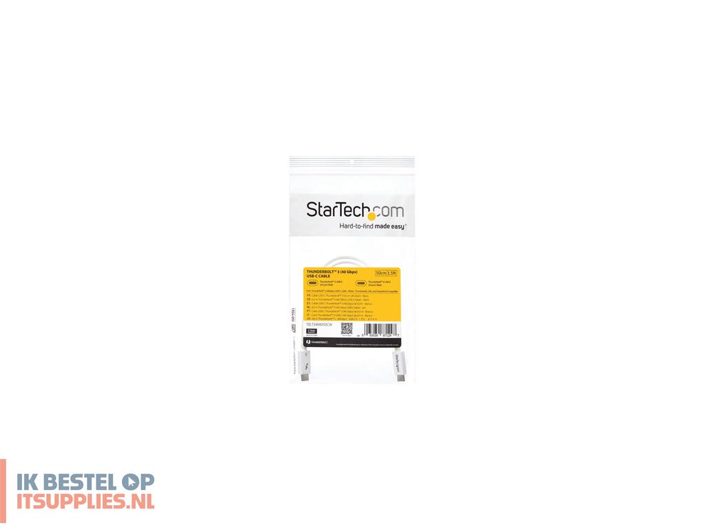 3327660-startechcom_tblt34mm50cw_thunderbolt-kabel_0-5_m_40_gbits