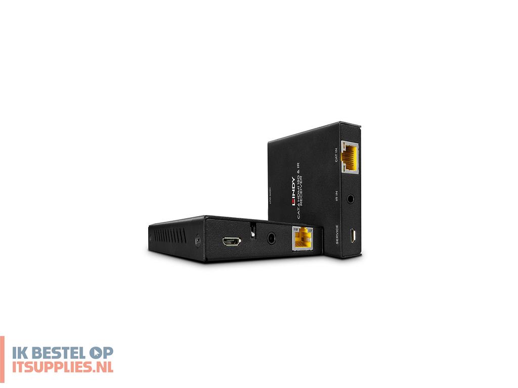 0318843-lindy_38205_audiovideo_extender_av-zender_ontvanger_zwart