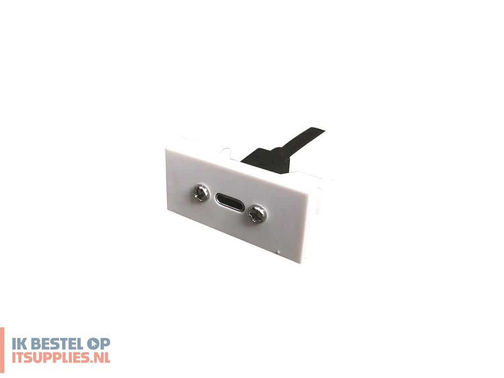0106005-garbot_fa-2420-usb-cfcf-20cm_wandcontactdoos_wit