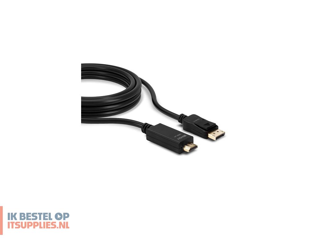 0147432-lindy_36923_video_kabel_adapter_3_m_displayport_hdmi_type_a_standaard_zwart