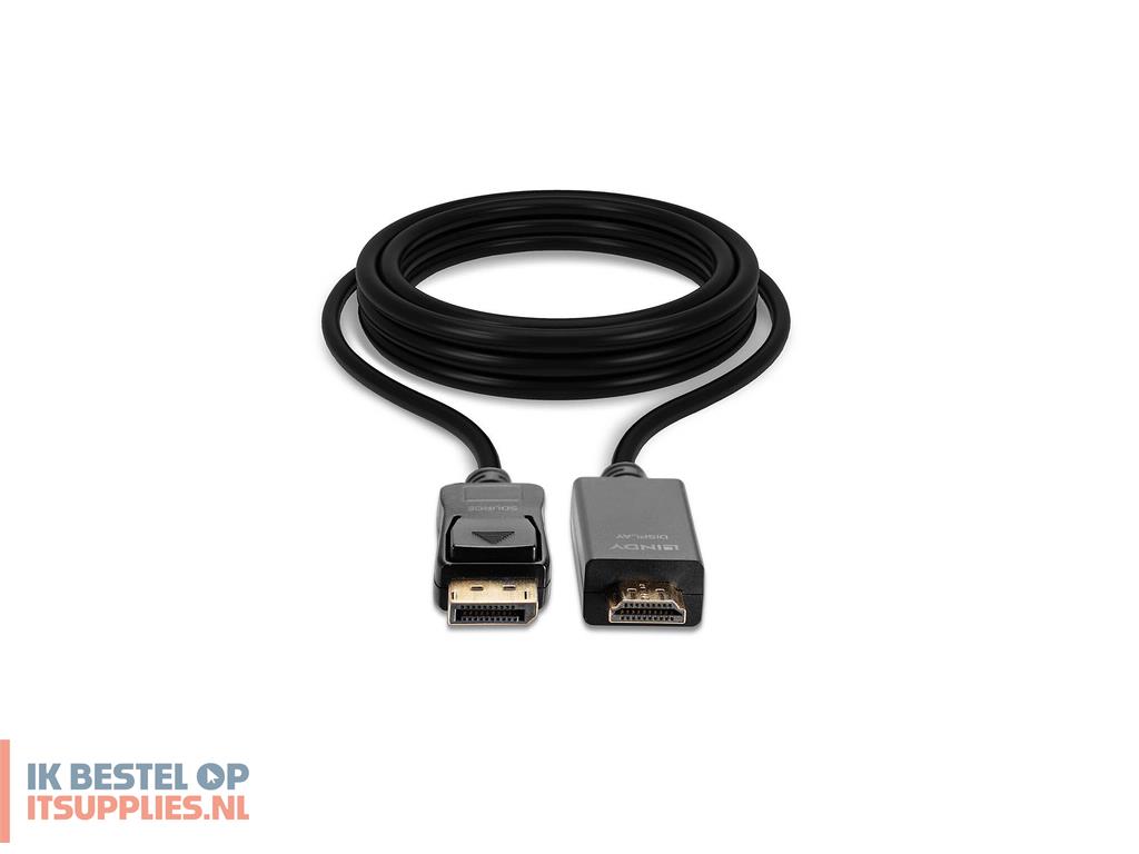 0151252-lindy_36923_video_kabel_adapter_3_m_displayport_hdmi_type_a_standaard_zwart