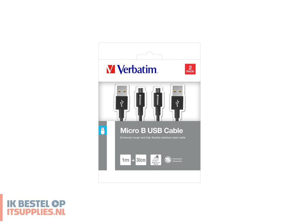 5139038-verbatim_48875_usb-kabel_usb_32_gen_1_31_gen_1_1_m_micro-usb_a_usb_a_zwart