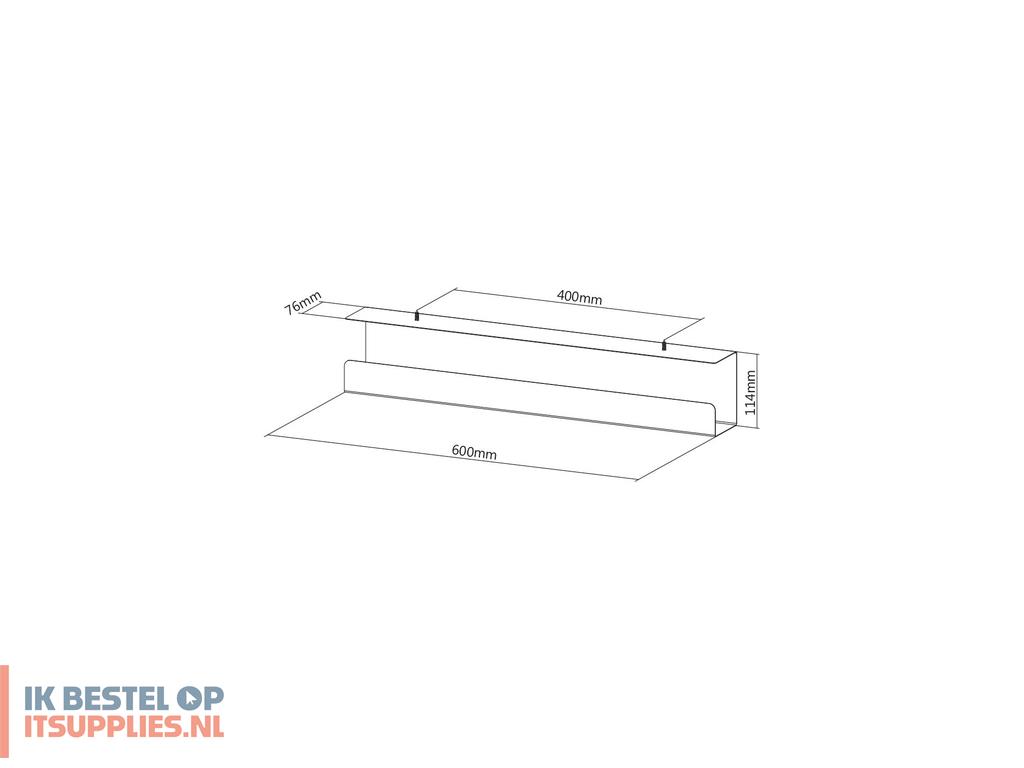 0126489-value_17991315_kabelbeheersysteem_kabelgoot_zwart_1_stuks