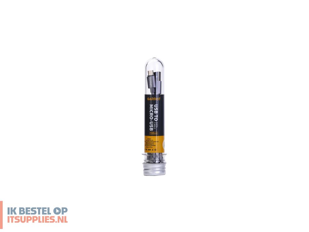 5307840-garbot_c-05-10195_usb-kabel_1_m_usb_a_micro-usb_b_zilver