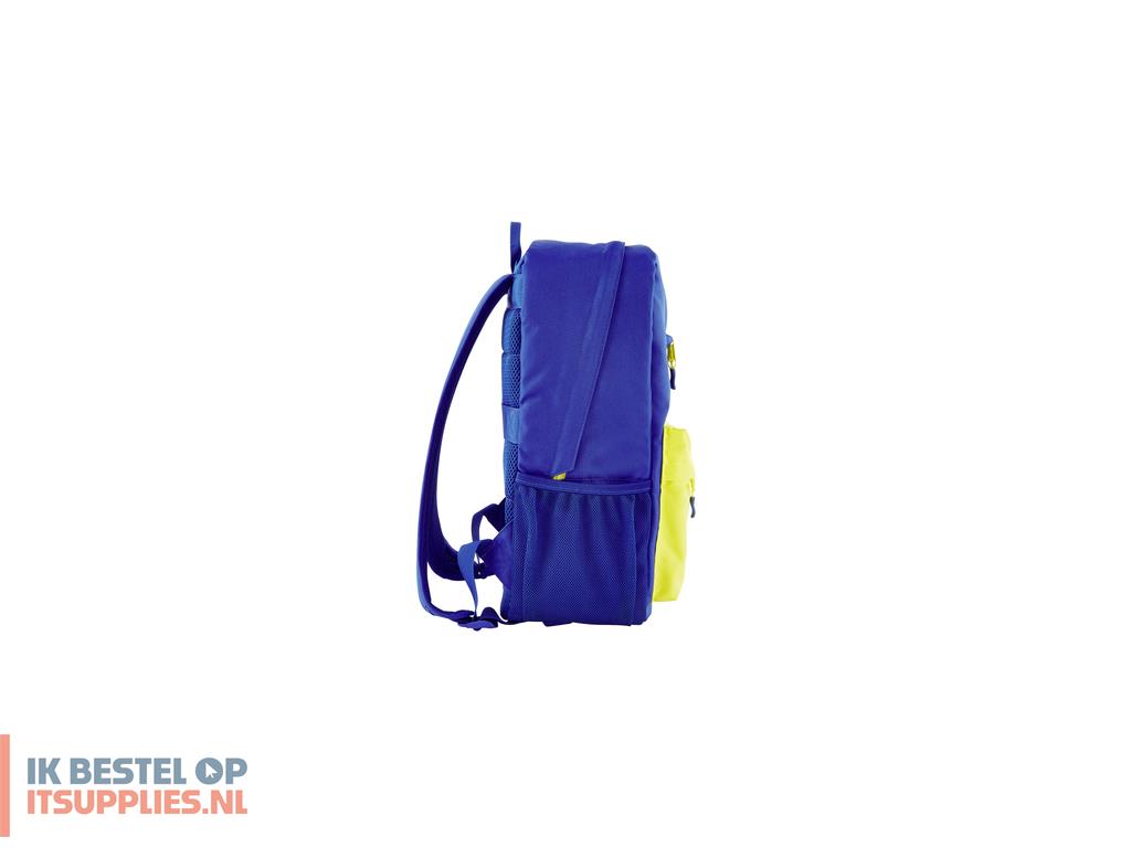 0650394-hp_campus_blue_backpack_rugzak_casual_rugzak_blauw-_geel_polyester-_polyfoam