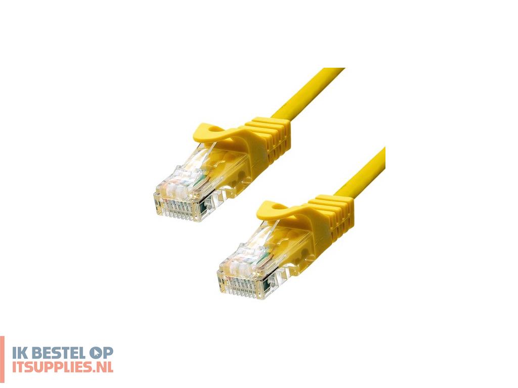 5001386-proxtend_5utp-01y_netwerkkabel_geel_1_m_cat5e_uutp_utp