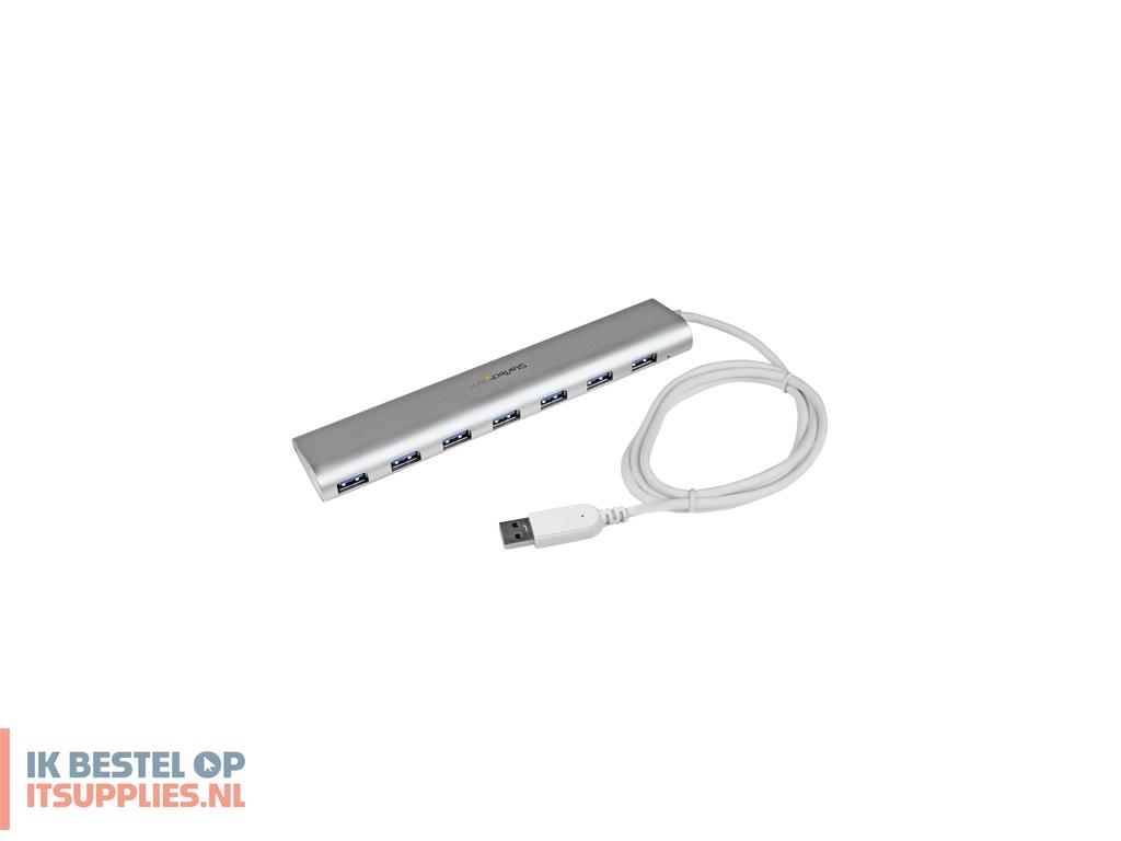 3900185-startechcom_st73007ua_interface_hub_usb_32_gen_1_31_gen_1_type-a_5000_mbits_zilver-_wit