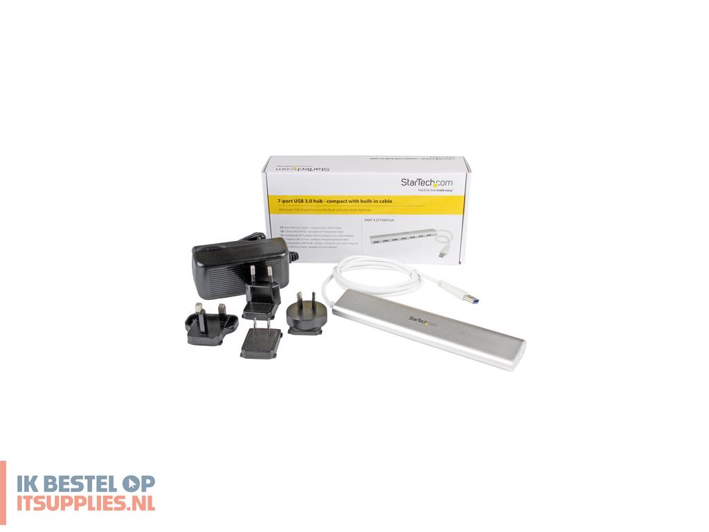 3919825-startechcom_st73007ua_interface_hub_usb_32_gen_1_31_gen_1_type-a_5000_mbits_zilver-_wit