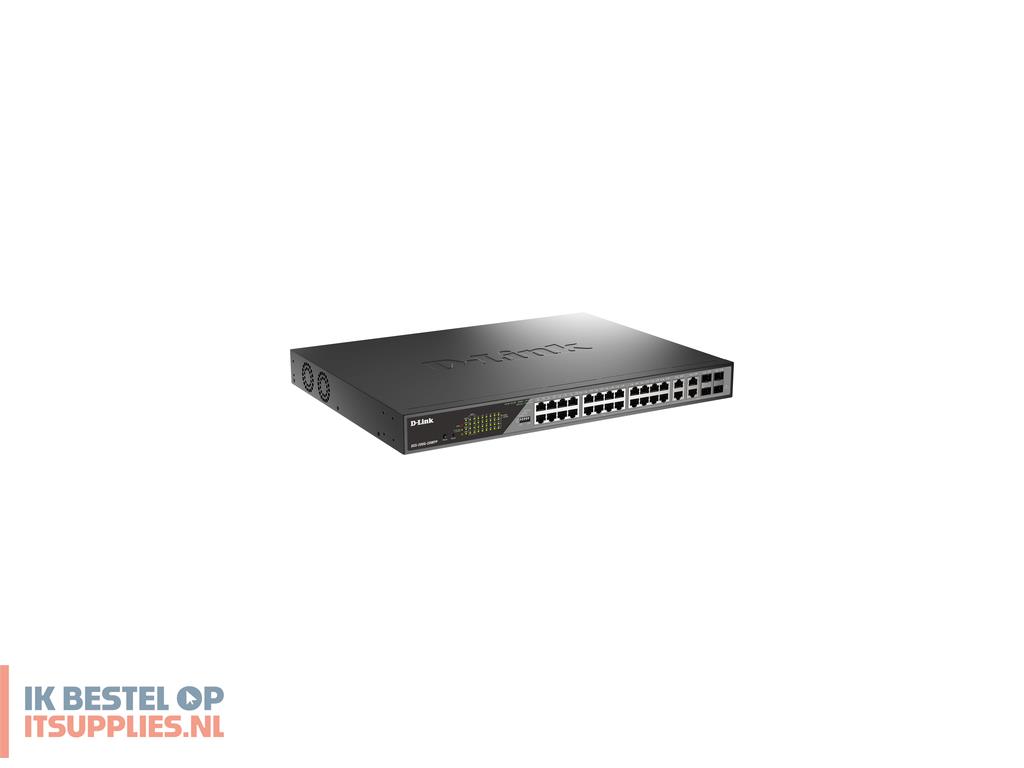 3426556-d-link_dss-200g-28mp_netwerk-switch_managed_l2_gigabit_ethernet_101001000_power_over_ethernet_poe_1u_grijs