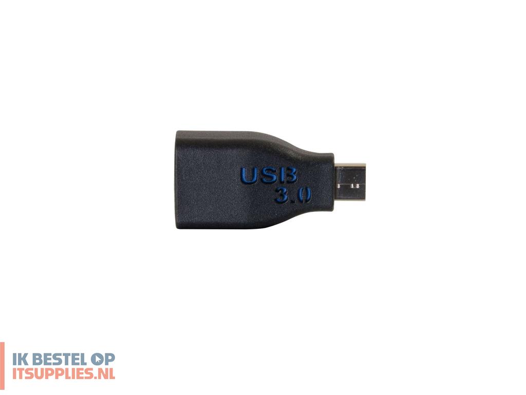 1643634-c2g_cg28868_tussenstuk_voor_kabels_usb_a_zwart