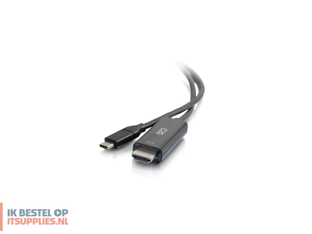 0225358-c2g_cg26888_video_kabel_adapter_0-91_m_usb_type-c_hdmi_type_a_standaard_zwart