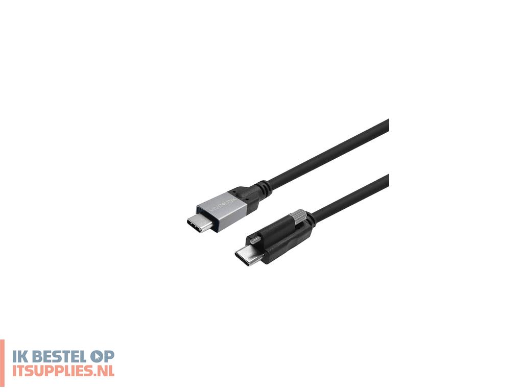 1150946-vivolink_prousbcmms4_usb-kabel_usb_32_gen_2_31_gen_2_4_m_usb_c_zwart