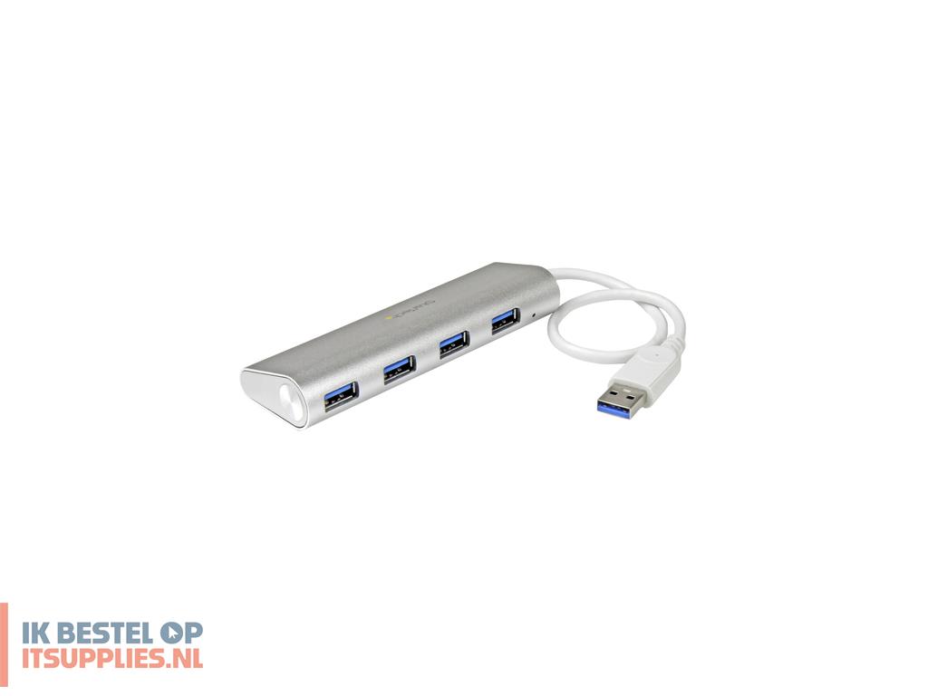 3517562-startechcom_st43004ua_interface_hub_usb_32_gen_1_31_gen_1_type-a_5000_mbits_zilver-_wit