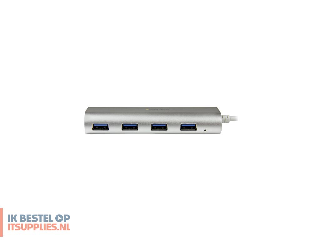 3526339-startechcom_st43004ua_interface_hub_usb_32_gen_1_31_gen_1_type-a_5000_mbits_zilver-_wit