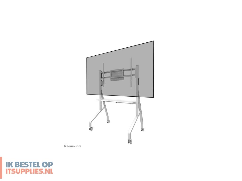 2732544-neomounts_fl50-525wh1_multimediawagen_-steun_wit_vlakke_paneel_multimediatrolley