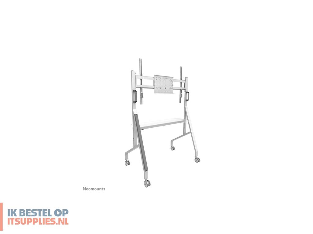 2741402-neomounts_fl50-525wh1_multimediawagen_-steun_wit_vlakke_paneel_multimediatrolley