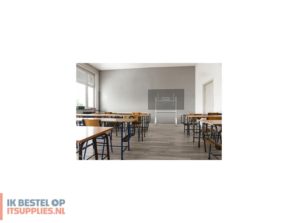 2753318-neomounts_fl50-525wh1_multimediawagen_-steun_wit_vlakke_paneel_multimediatrolley