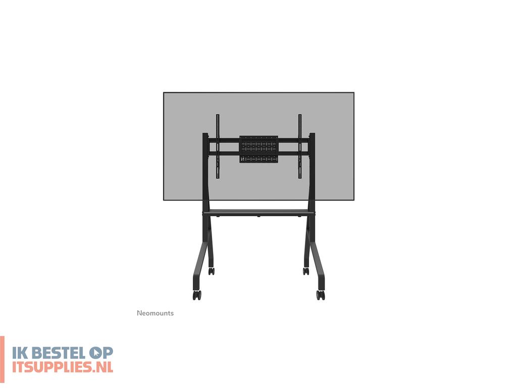3604278-neomounts_fl50-525bl1_multimediawagen_-steun_zwart_vlakke_paneel_multimediatrolley