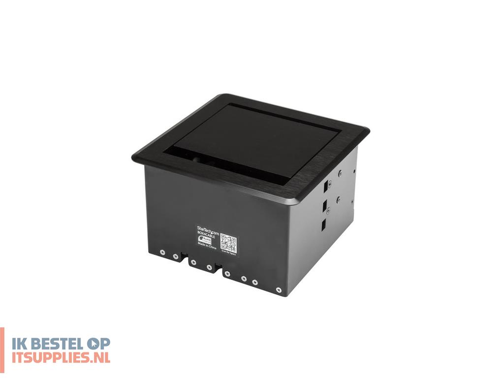 0934271-startechcom_box4cable_kabelbeheersysteem_bureau_kabeldoos_zwart_1_stuks