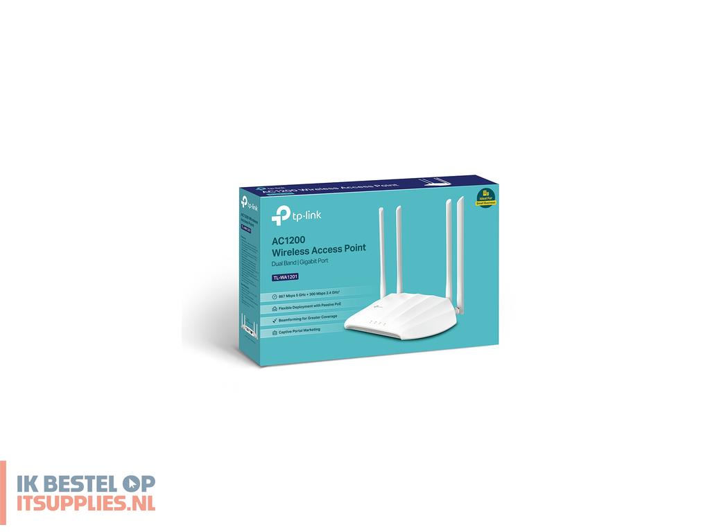 3808997-tp-link_tl-wa1201_draadloos_toegangspunt_wap_867_mbits_wit_power_over_ethernet_poe