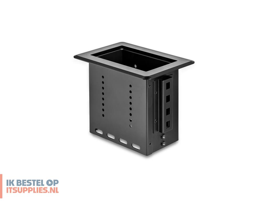 4534667-startechcom_bez4mod_kabelbeheersysteem_bureau_kabeldoos_zwart_1_stuks