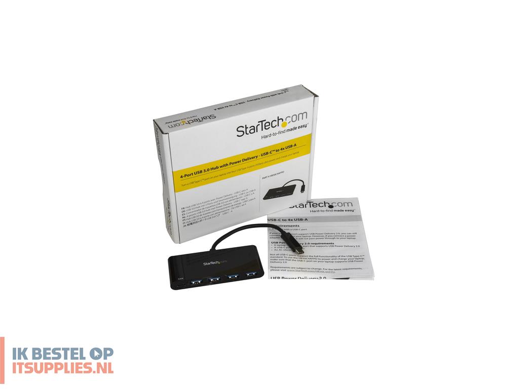 1042428-startechcom_hb30c4afpd_interface_hub_usb_32_gen_1_31_gen_1_type-c_5000_mbits_zwart