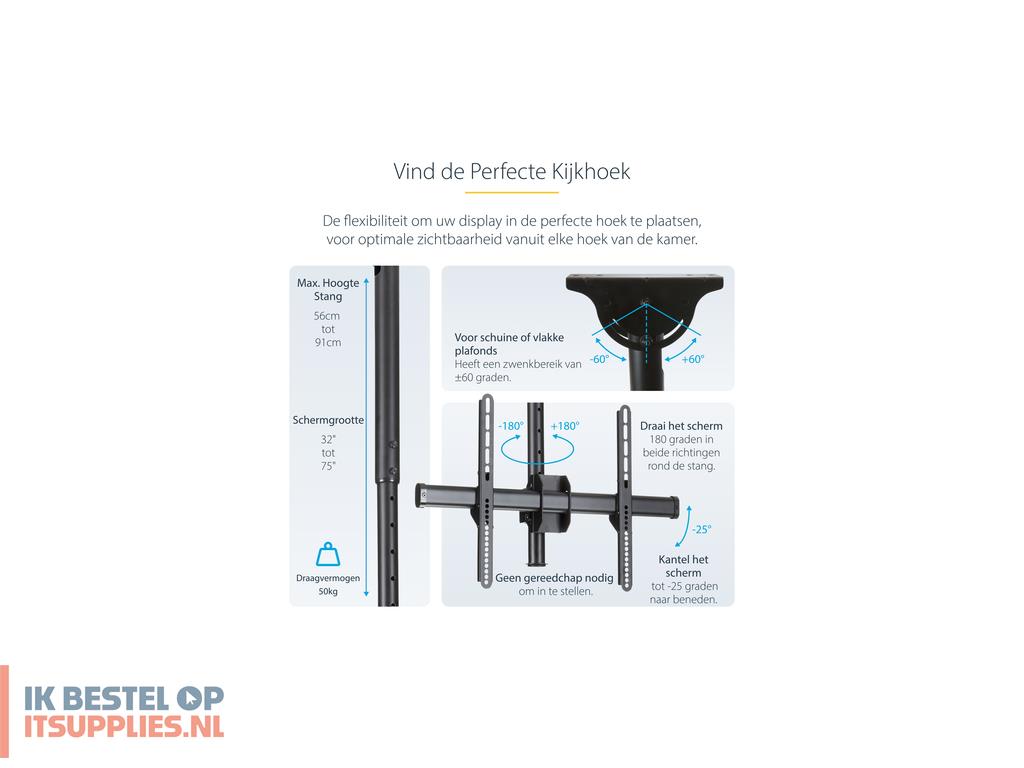 4735351-startechcom_fpceilptbsp_bevestiging_voor_signage-beeldschermen_190-5_cm_75_zwart