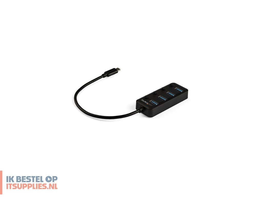 2656078-startechcom_hb30c4aib_interface_hub_usb_32_gen_1_31_gen_1_type-c_5000_mbits_zwart