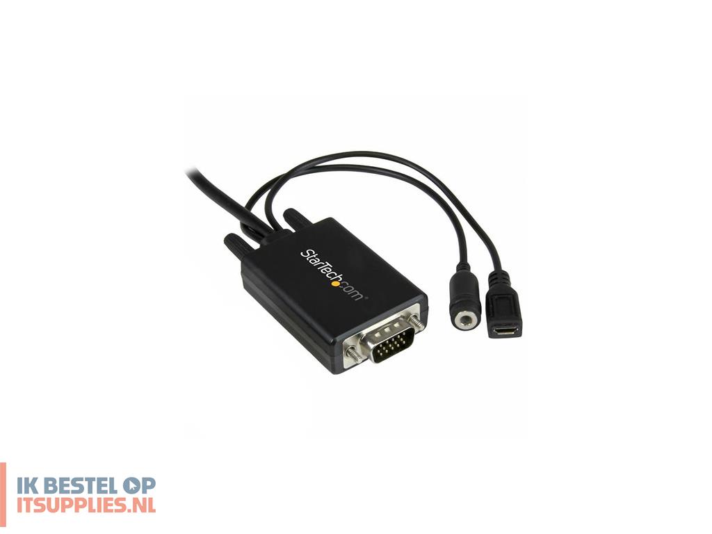0137786-refurbished_startechcom_dp2vgaamm3m_video_kabel_adapter_vga_d-sub_zwart