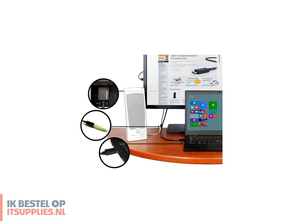 0139388-refurbished_startechcom_dp2vgaamm3m_video_kabel_adapter_vga_d-sub_zwart